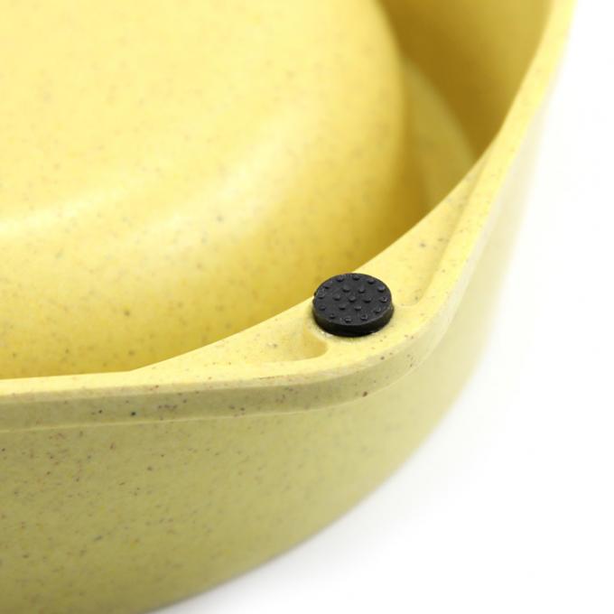 Mükemmel malzeme Bambu Üç Boyutlu Evcil hayvan salatası kase 2