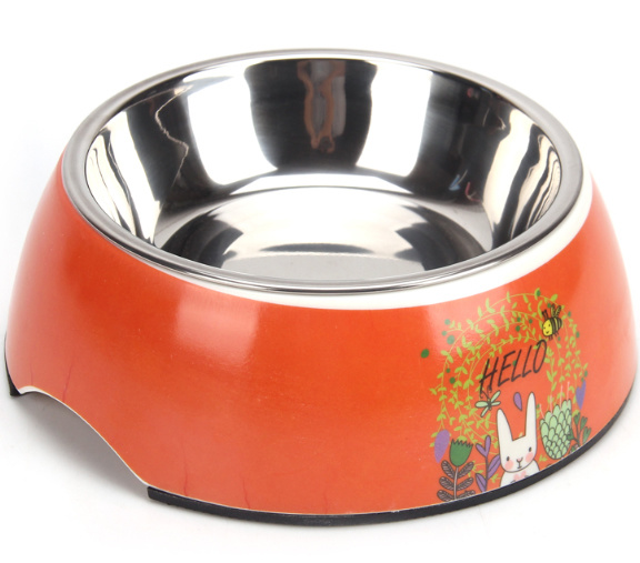 Özel Pet Bowl Besleme ve Paslanmaz Çelik Köpek&Kedi Bowl 0