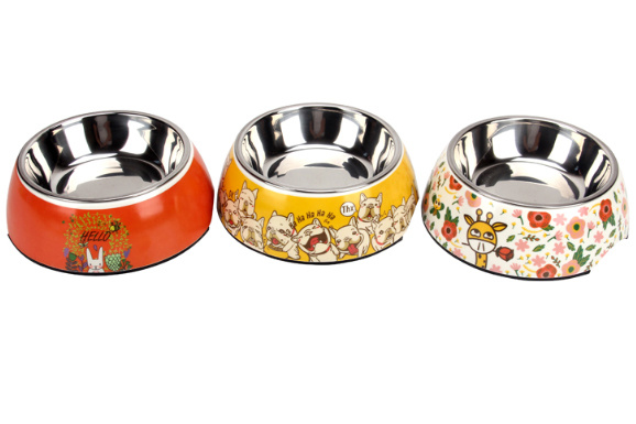 Özel Pet Bowl Besleme ve Paslanmaz Çelik Köpek&Kedi Bowl 4