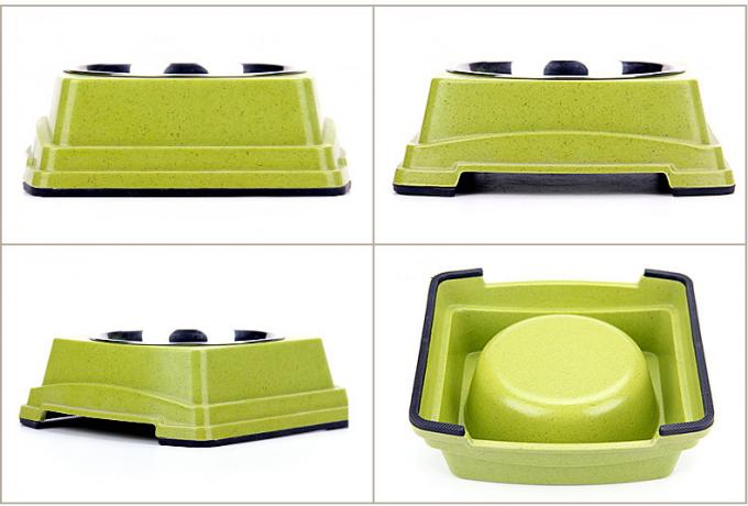 İyi Kalite Toptan Satış Sıcak Satış Bambu Paslanmaz &Ccedil;elik K&ouml;pek Yavru Yavru Yemek Kupası 5