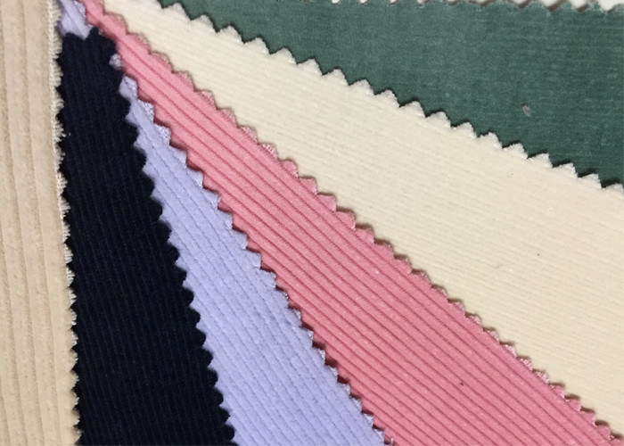 Renkli Spandex Stretch Corduroy Kumaş Malzemesi 6w 8w 9w 11w