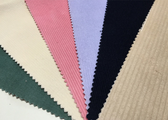 Renkli Spandex Stretch Corduroy Kumaş Malzemesi 6w 8w 9w 11w