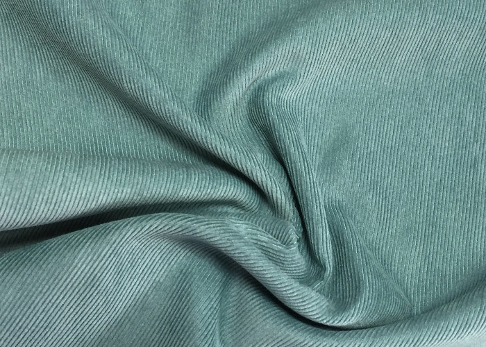 Nyloy Corduroy Kumaş Giysiler Stretch Corduroy Kumaş Yeşil Gri Mavi