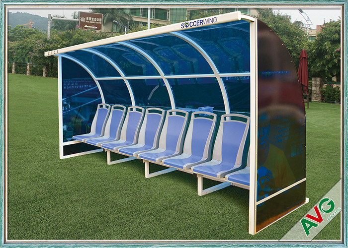 OEM Futbol Sahası Ekipmanı Vip Koltuklar için Taşınabilir Futbol Değiştirme Bench test123