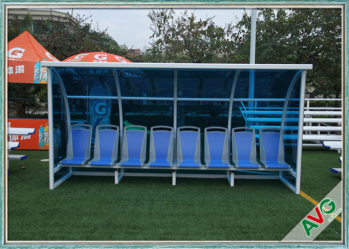 OEM Futbol Sahası Ekipmanı Vip Koltuklar için Taşınabilir Futbol Değiştirme Bench test123