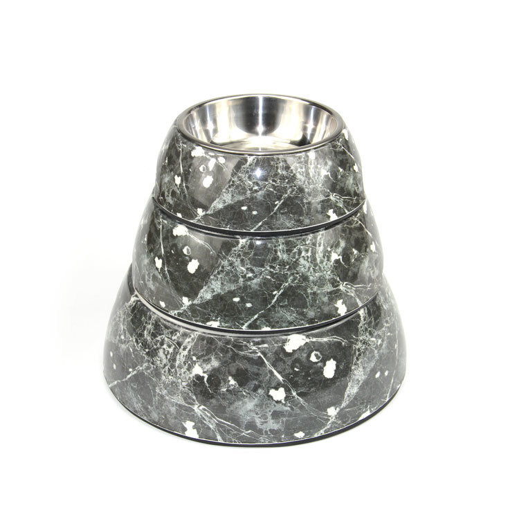 100% Melamine 180ml 310ml 700ml Köpek kase Köpek kase Paslanmaz Büyük ve Büyük Evcil hayvan yemek kase