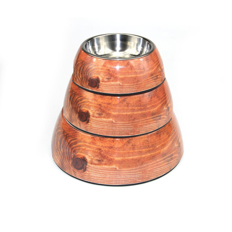 100% Melamine 180ml 310ml 700ml Köpek kase Köpek kase Paslanmaz Büyük ve Büyük Evcil hayvan yemek kase
