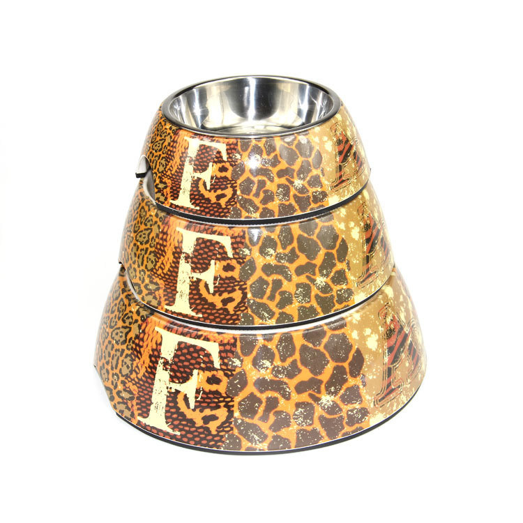 100% Melamine 180ml 310ml 700ml Köpek kase Köpek kase Paslanmaz Büyük ve Büyük Evcil hayvan yemek kase