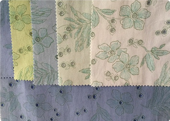 Popüler Pamuk Jacquard Taşımalı Kumaş Yüksek End Giyim Kumaş 1128