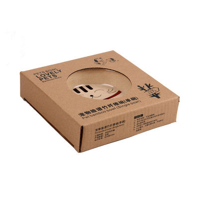 Tatlı ve Güzel Görünüm Bambu Evcil Evcil Kediler ve Köpekler Besleme Kâsesi