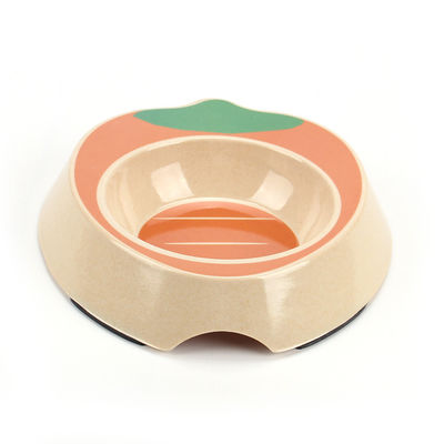 Ekoloji dostu Bambu Fiber Pet Bowl Decal Baskı ile
